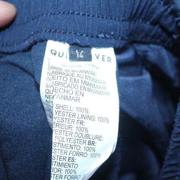 Quicksilver Boy Shorts Casual Summer Size Large - Picture 9 of 10